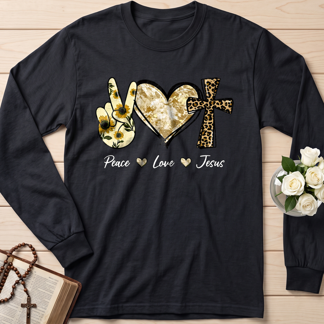 Peace Love Jesus 01