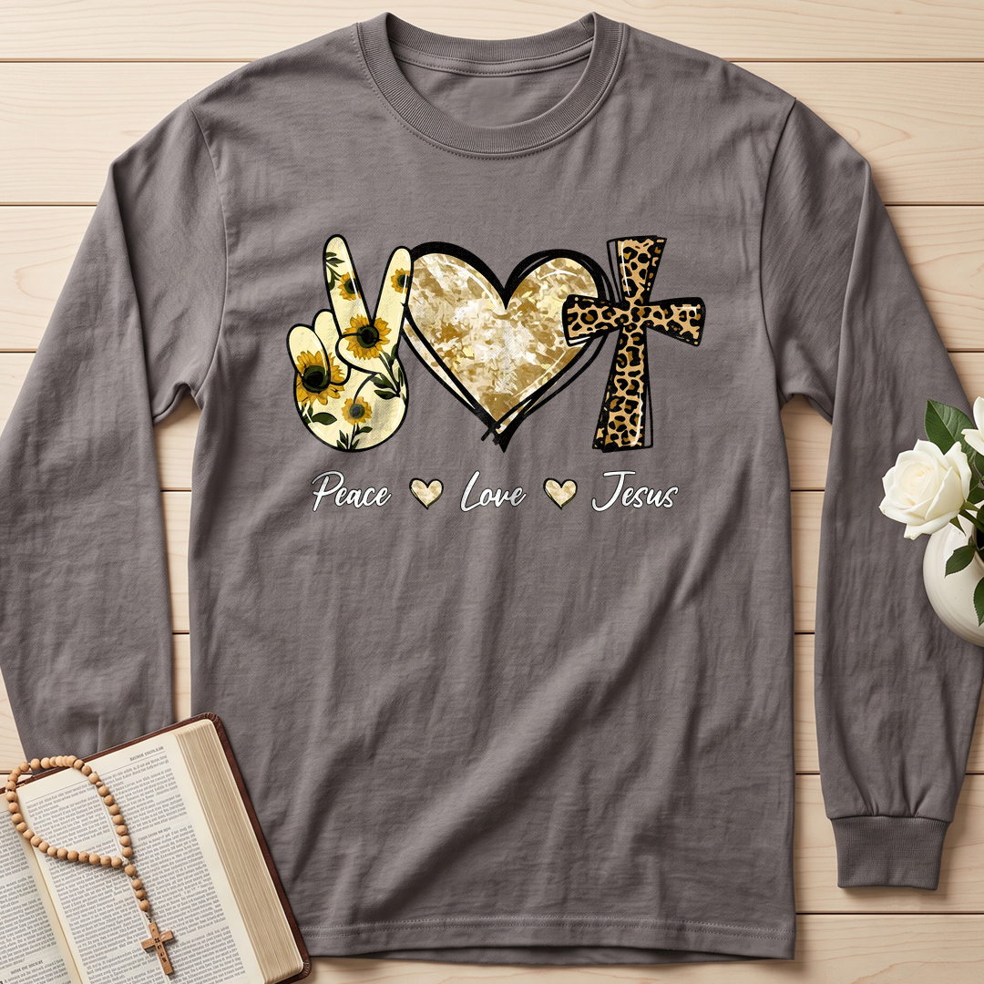 Peace Love Jesus 01