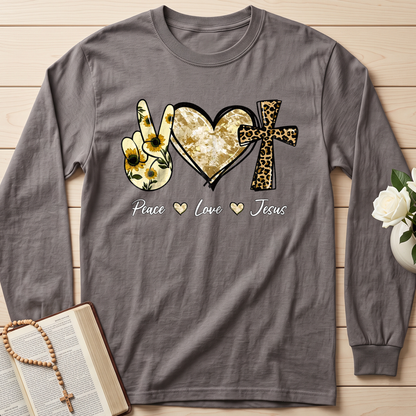 Peace Love Jesus 01