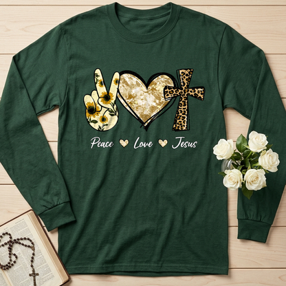 Peace Love Jesus 01