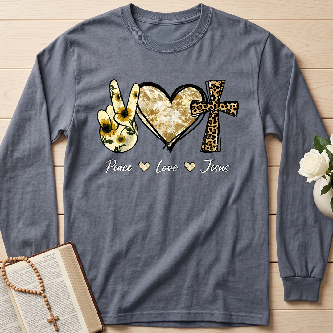 Peace Love Jesus 01