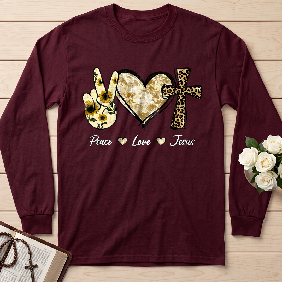Peace Love Jesus 01