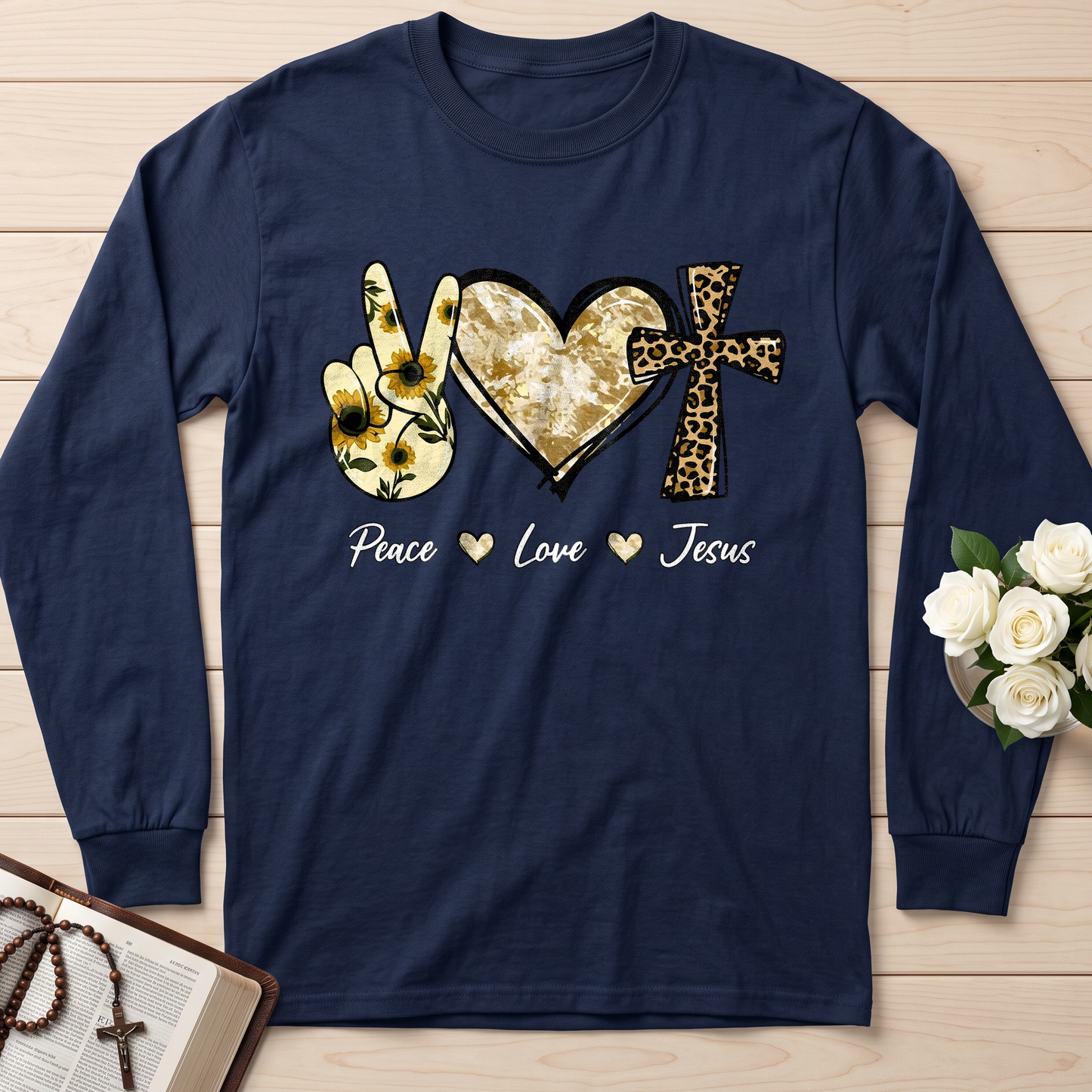 Peace Love Jesus 01