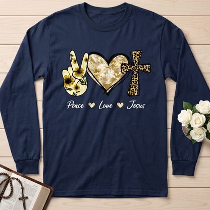 Peace Love Jesus 01