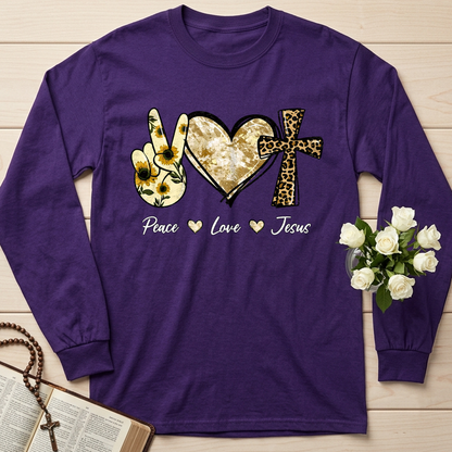 Peace Love Jesus 01