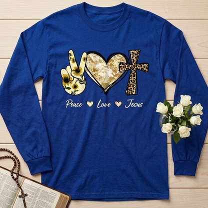 Peace Love Jesus 01