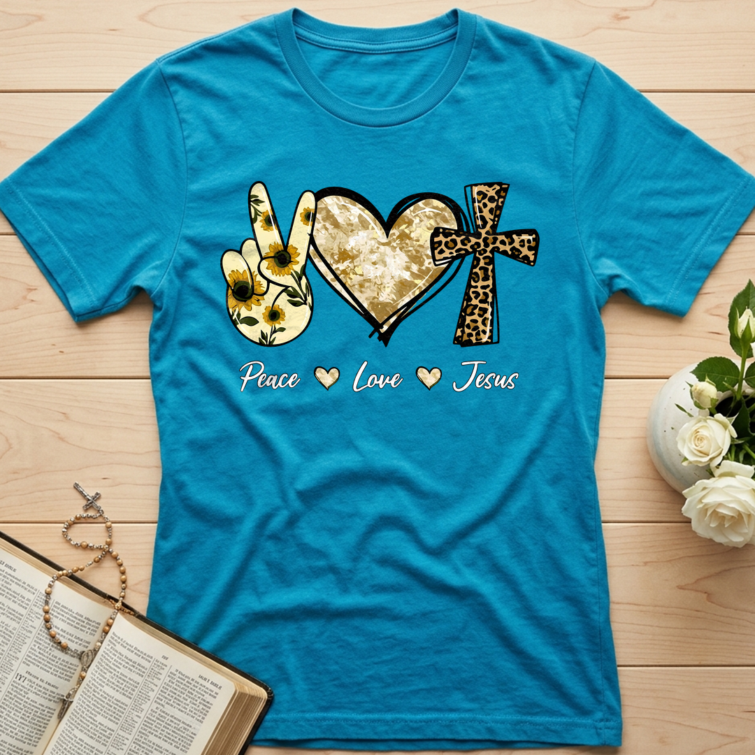Peace Love Jesus 01