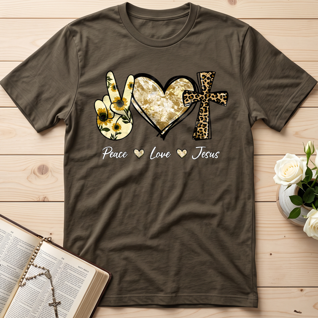 Peace Love Jesus 01