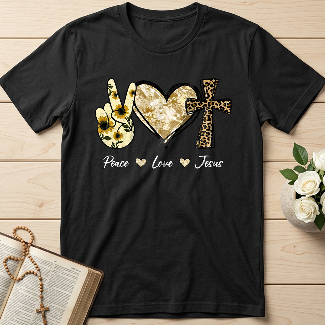 Peace Love Jesus 01