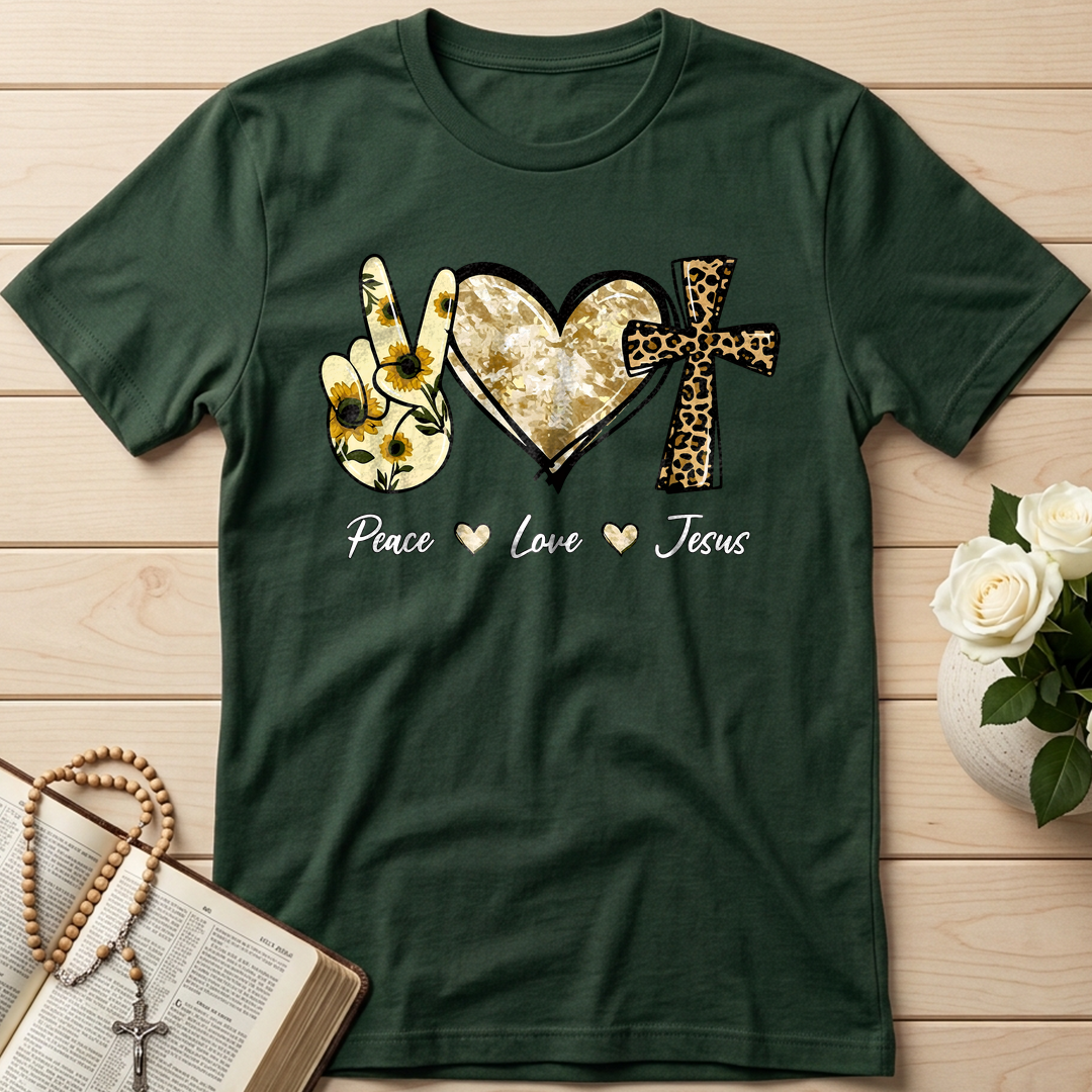 Peace Love Jesus 01