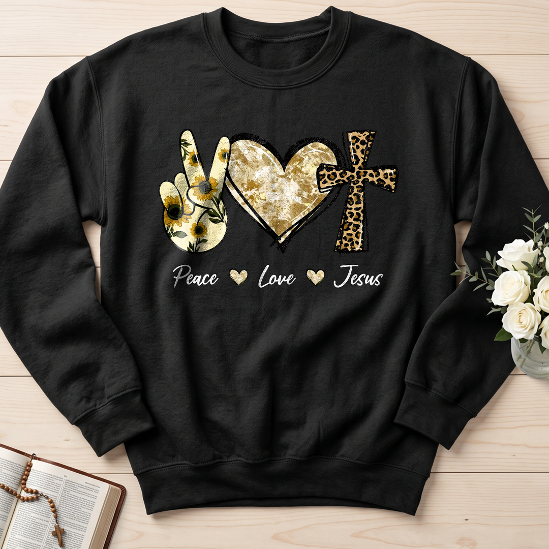 Peace Love Jesus 01