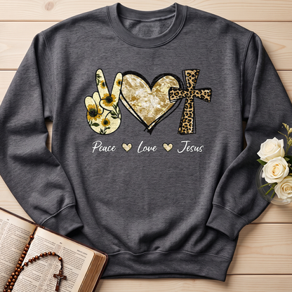 Peace Love Jesus 01