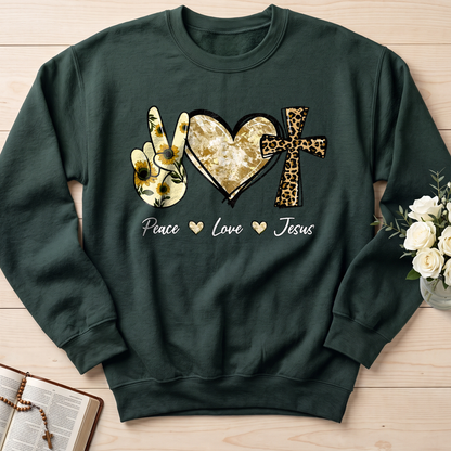 Peace Love Jesus 01