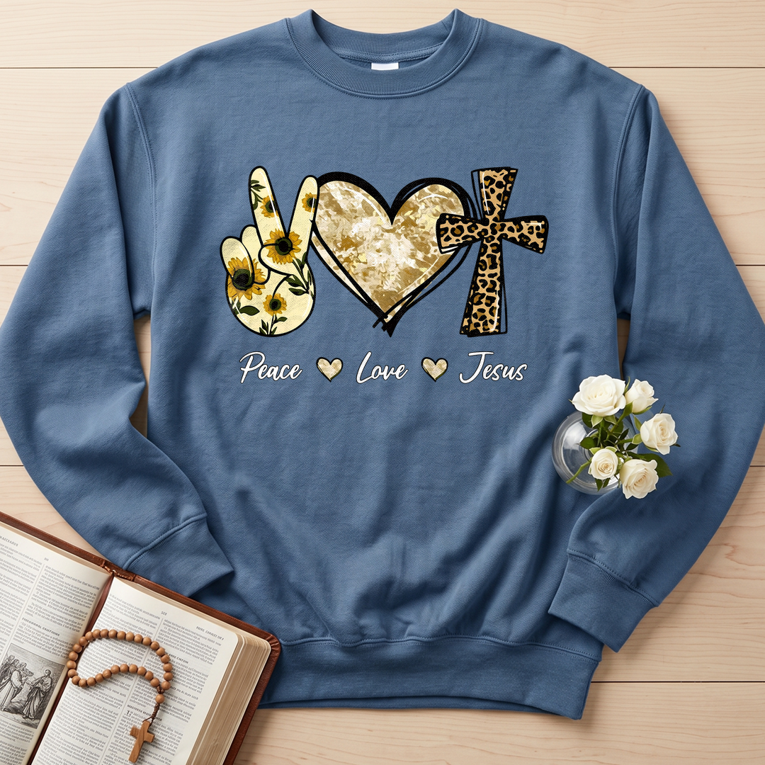 Peace Love Jesus 01