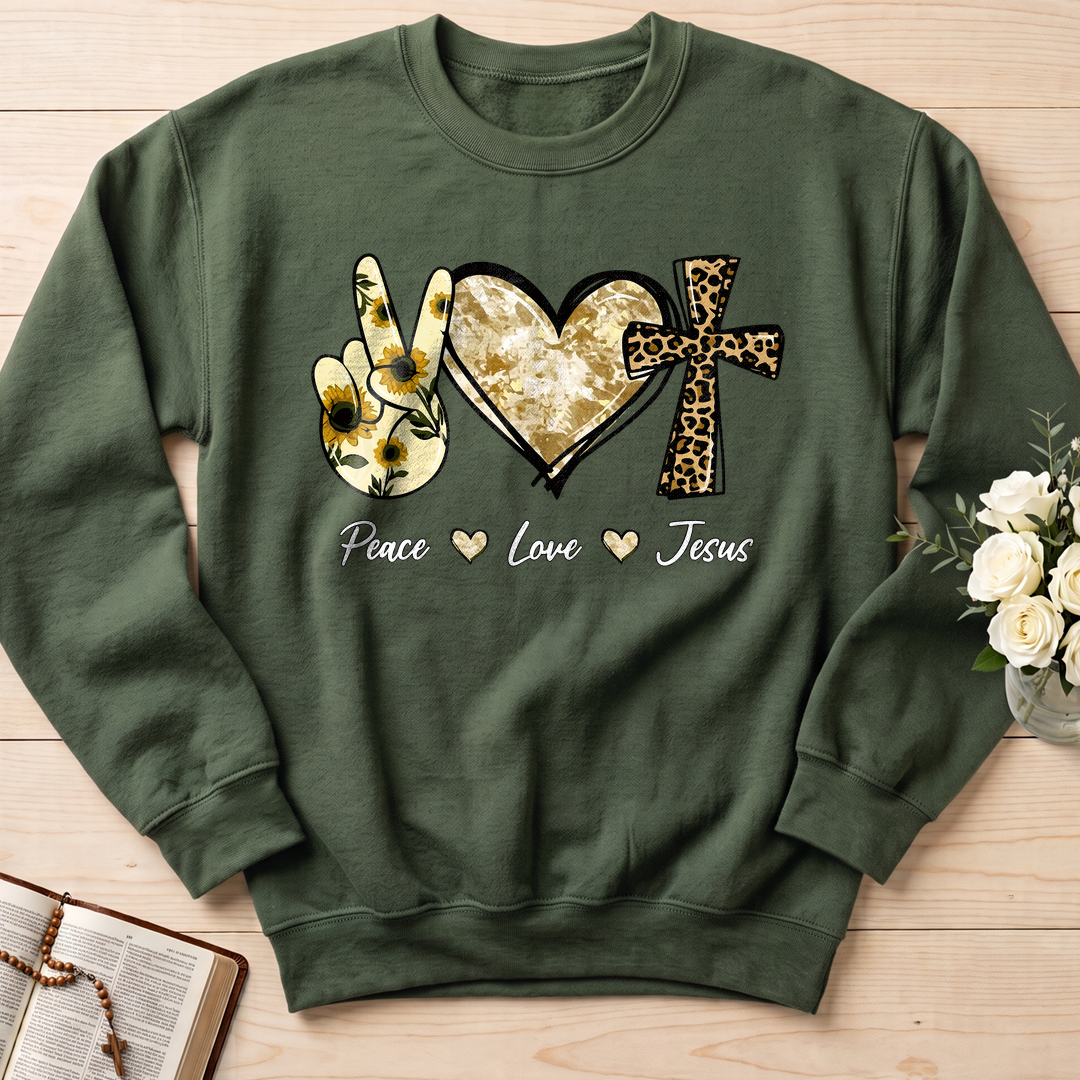Peace Love Jesus 01