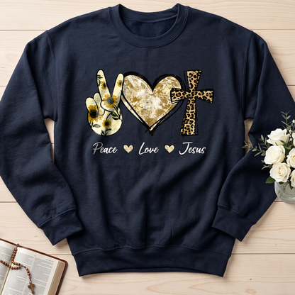 Peace Love Jesus 01