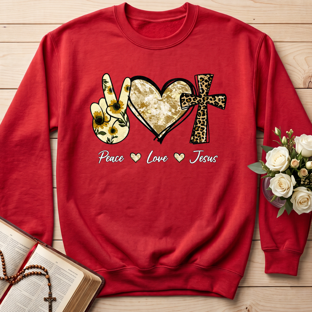 Peace Love Jesus 01