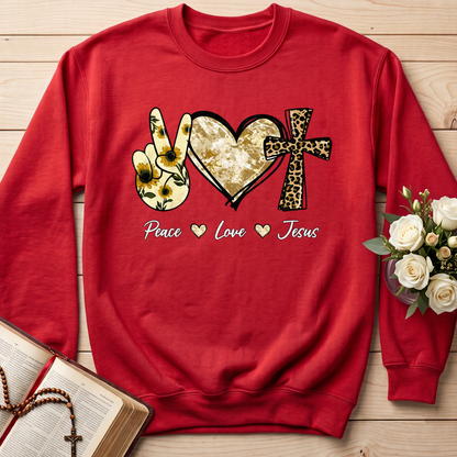 Peace Love Jesus 01