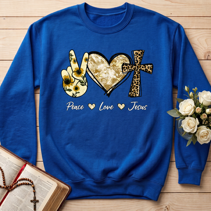 Peace Love Jesus 01