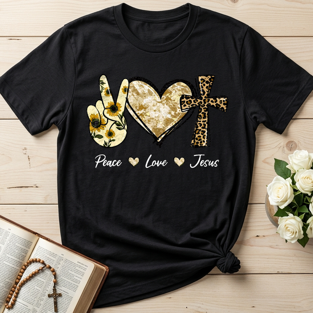 Peace Love Jesus 01