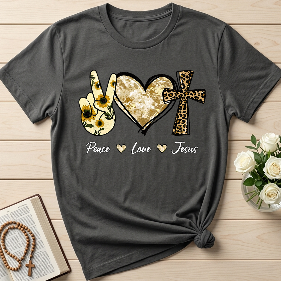 Peace Love Jesus 01