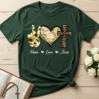 Peace Love Jesus 01