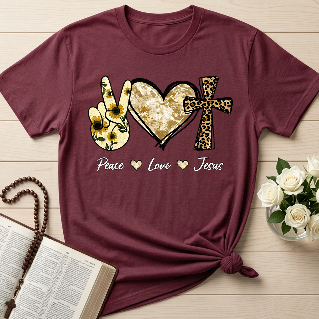 Peace Love Jesus 01