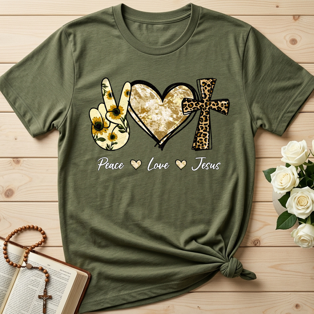 Peace Love Jesus 01