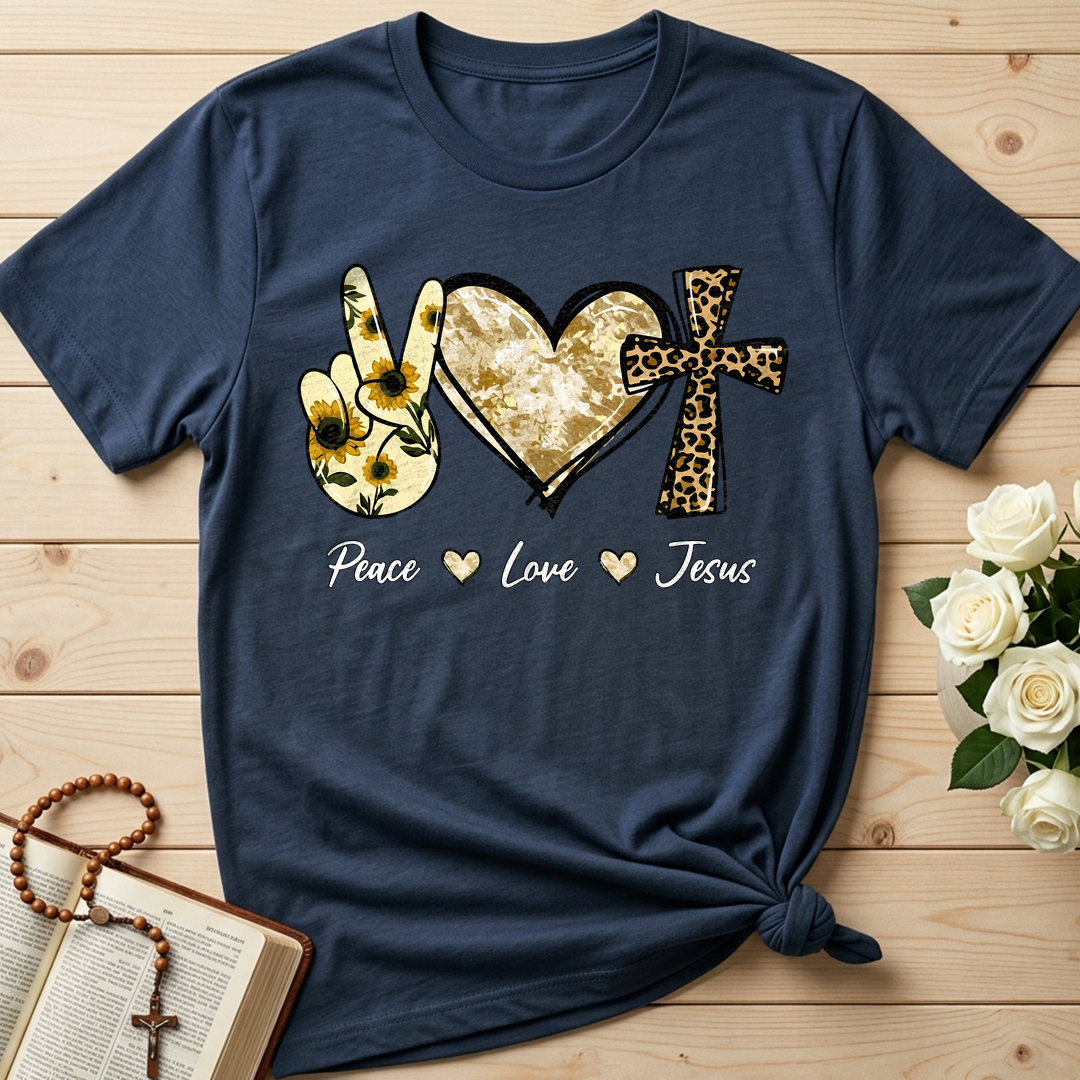 Peace Love Jesus 01