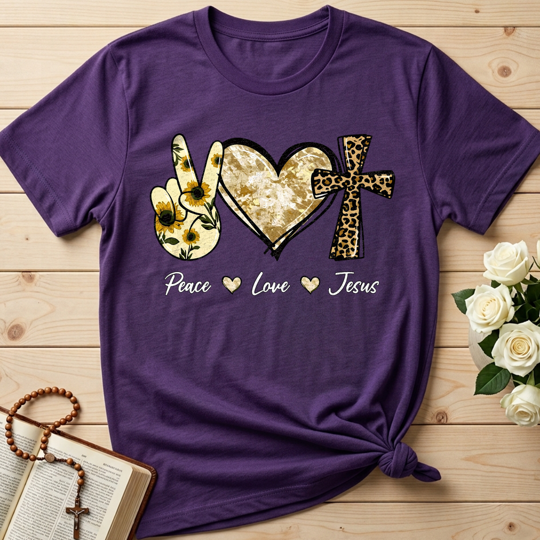 Peace Love Jesus 01