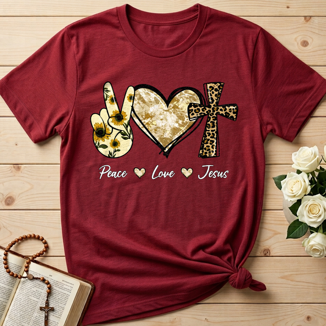 Peace Love Jesus 01