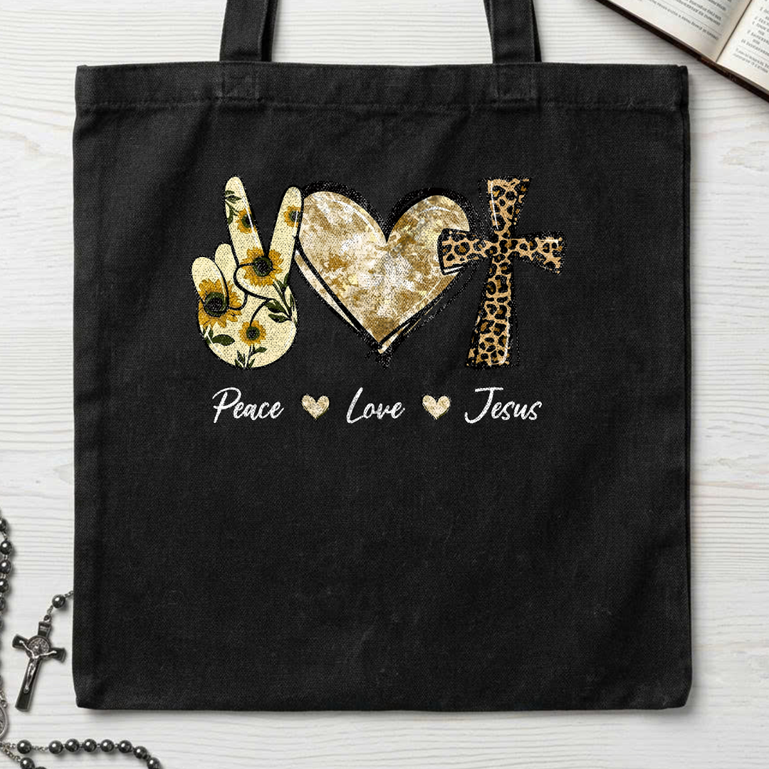 Peace Love Jesus 01