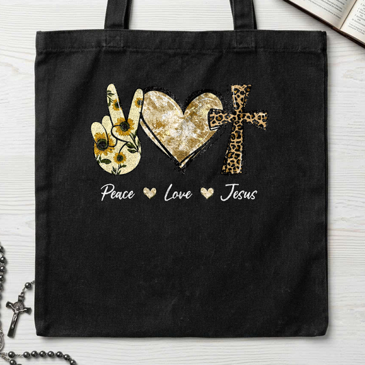 Peace Love Jesus 01