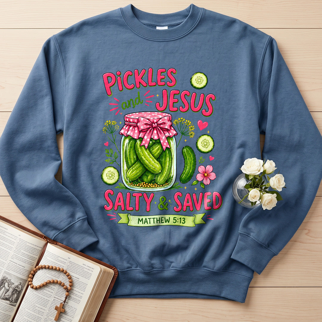 Pickles And Jesus Salty And Saved Matthew 5.13 01
