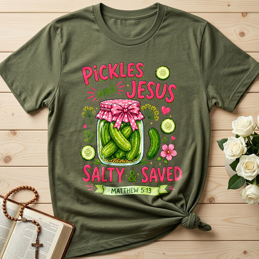 Pickles And Jesus Salty And Saved Matthew 5.13 01