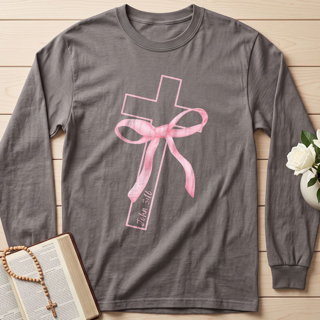 Pink Bow Cross 01
