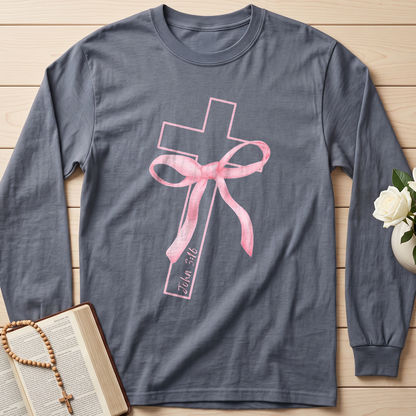 Pink Bow Cross 01