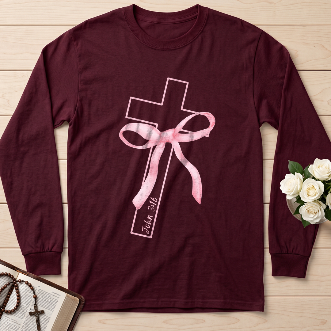 Pink Bow Cross 01