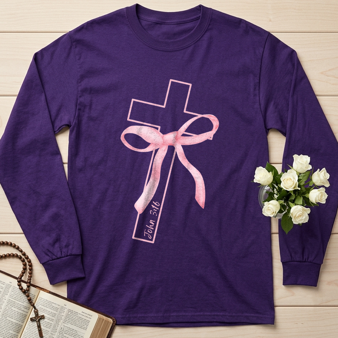 Pink Bow Cross 01