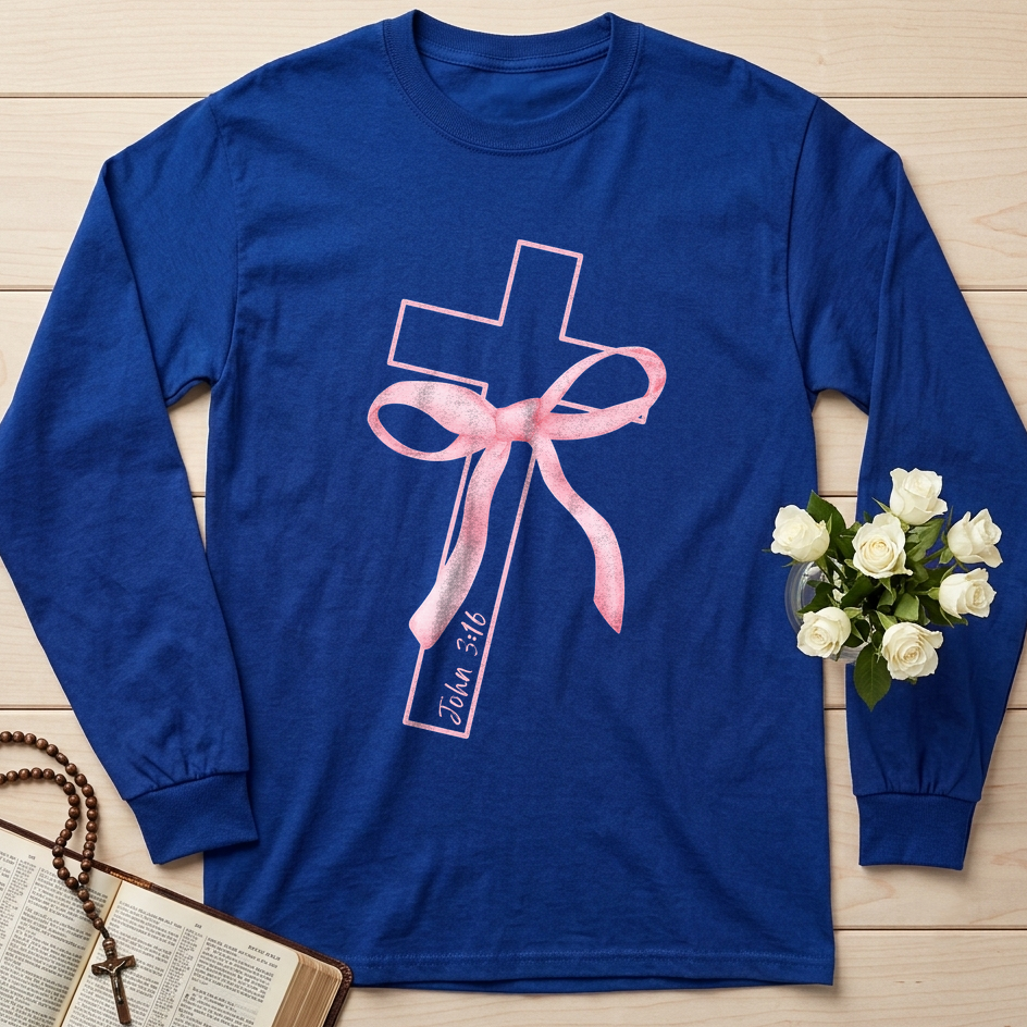 Pink Bow Cross 01