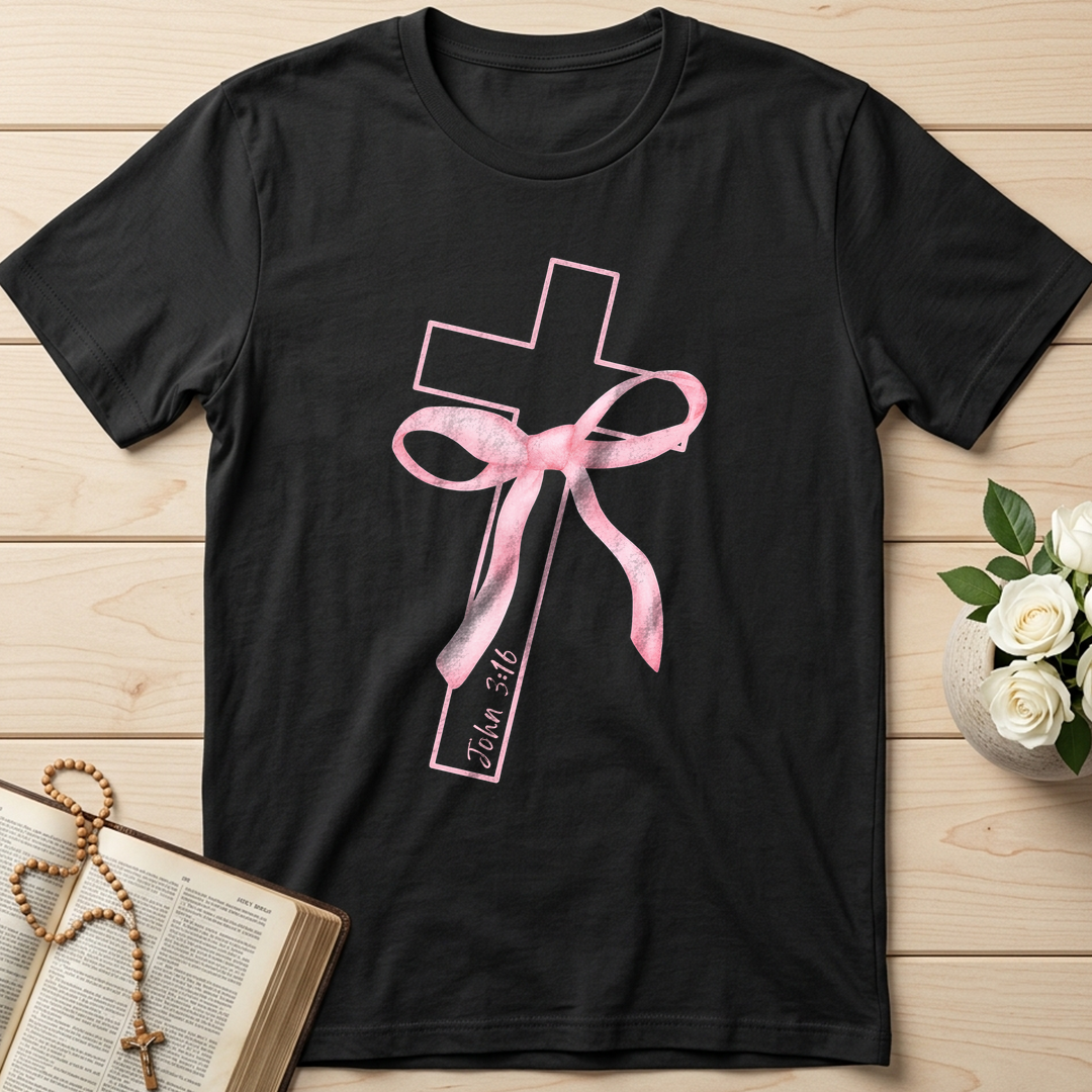 Pink Bow Cross 01