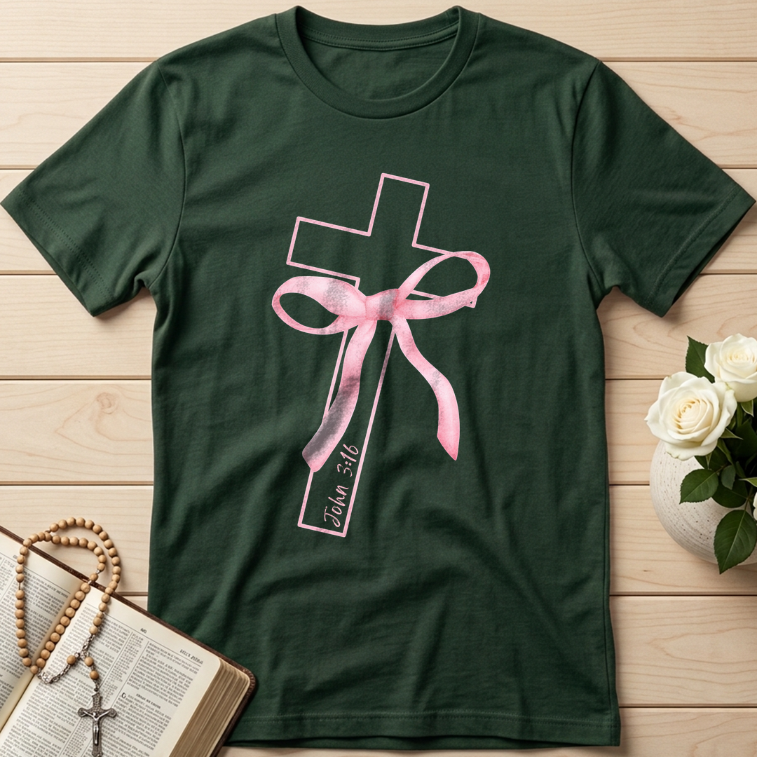 Pink Bow Cross 01