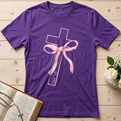 Pink Bow Cross 01