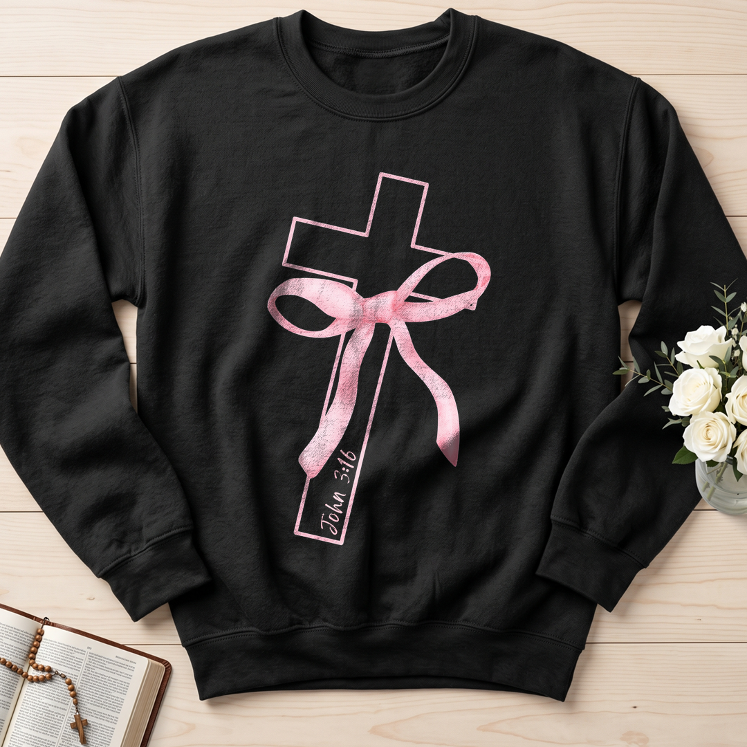 Pink Bow Cross 01