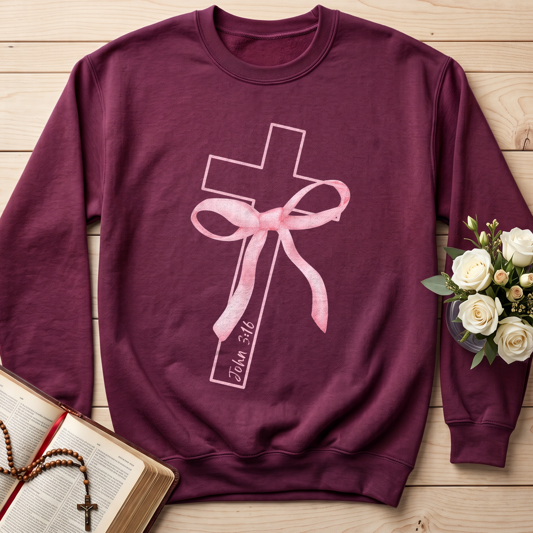 Pink Bow Cross 01