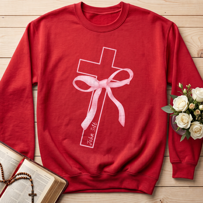 Pink Bow Cross 01