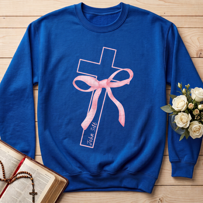 Pink Bow Cross 01
