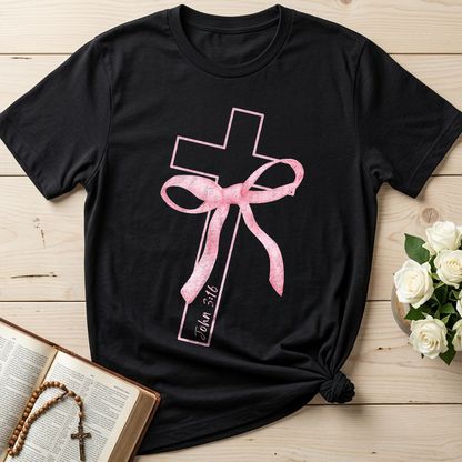 Pink Bow Cross 01