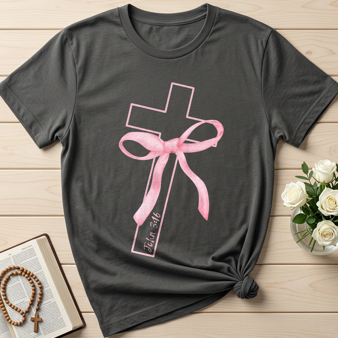 Pink Bow Cross 01