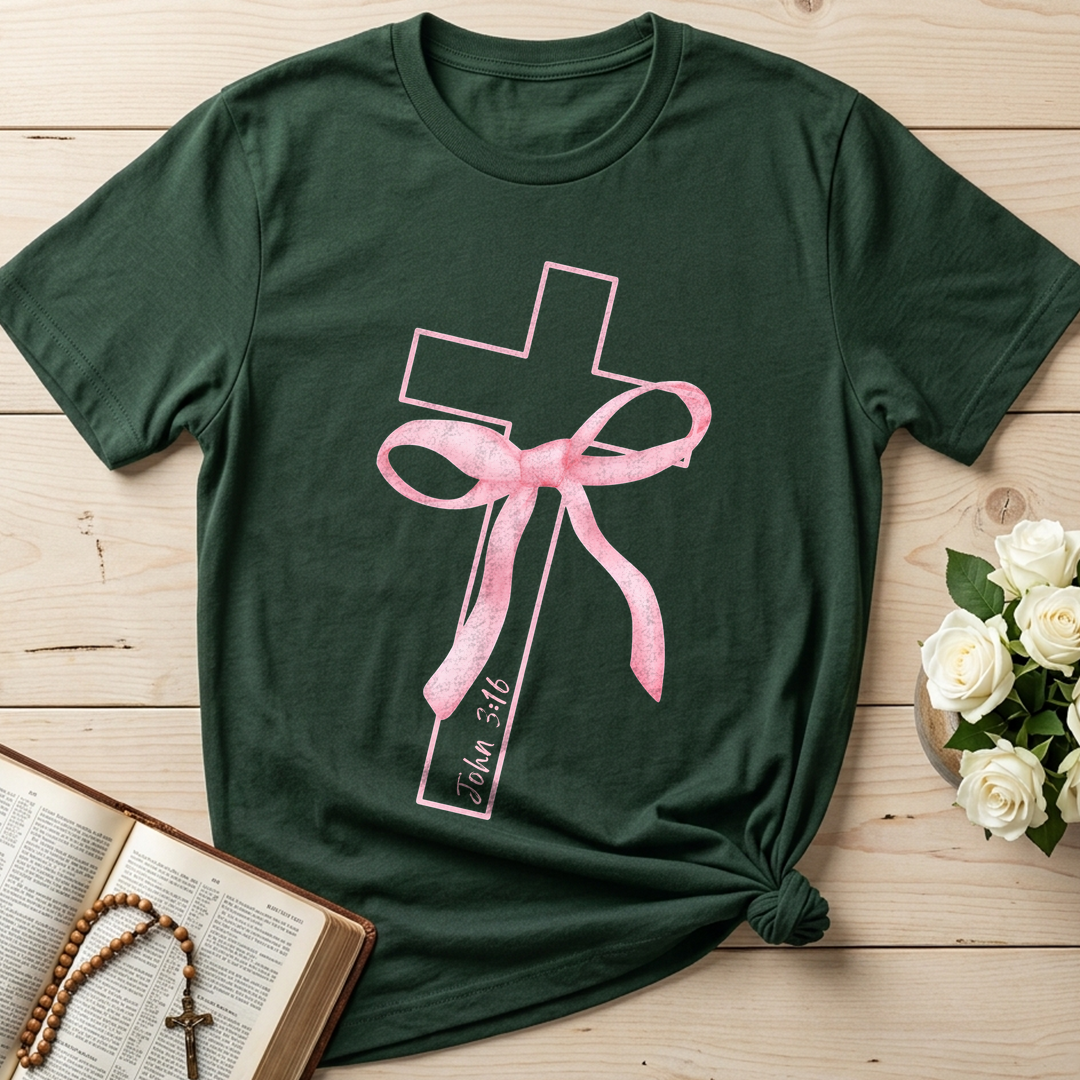 Pink Bow Cross 01